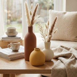 Porcelain Vase Set 3 Pcs